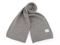 Zimní šála pletená unisex 25x160 cm