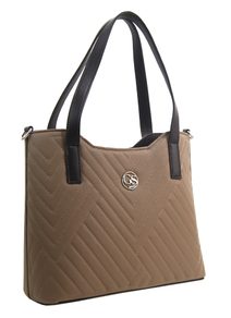 Latté hnědá dámská kabelka S576 GROSSO