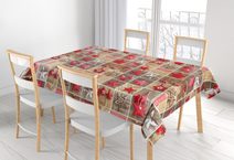 Ubrus VÁNOCE Béžová,Červená,Bílá 4300/CH12