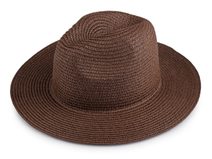 Letní klobouk / slamák unisex k dozdobení
