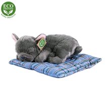 PLYŠ Pes labrador hnědý 61cm ležící Eco-Friendly *PLYŠOVÉ HRAČKY*