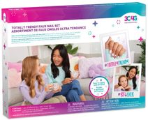 MAKE IT REAL Umělé dětské nalepovací nehty 7 sad po 12ks