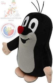 Krtek 16 cm stojící Krteček