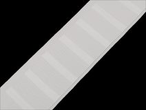 Řasící stuha na závěsy šíře 75 mm s poutky na kovové háčky METRÁŽ