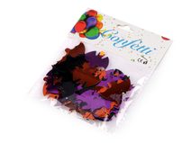 Konfety Halloween - pavouk, netopýr, dýně, pavučina