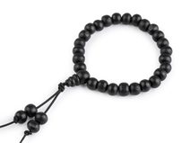 Dřevěný náramek Japa Mala