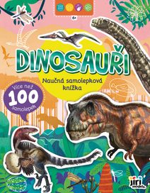 JIRI MODELS Naučná samolepková knížka Dinosauři