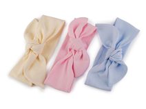 Bavlněná čelenka pro miminko - uzel