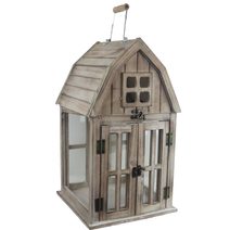 Lucerna dřevěná D7075/C - 54 cm