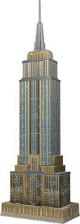 RAVENSBURGER Puzzle 3D Mini budova Empire State Building 54 dílků plast