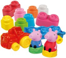 Vlak kovový mini historický set mašinka + 3 vagónky zpětný nátah 4 druhy na kartě