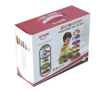 Houpačka Baby plast červená nosnost 20kg 36x30x29cm 24m+