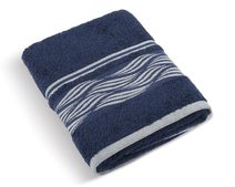 Froté ručník a osuška kolekce Vlnka - Osuška 70x140 cm modrá