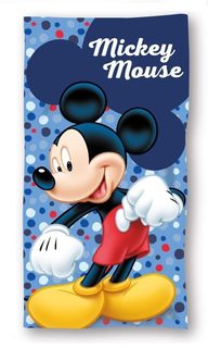 FARO Osuška Mickey puntíky Bavlna - Froté, 70/140 cm