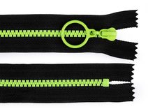 Kostěný zip barevný No 5 délka 20 cm