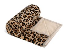 Přikrývka Korall micro jednolůžko Béžová,Černá,Hnědá 6118/291