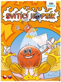 ALBI SCIENCE Svítící hopsík kreativní set výroba hopíků v plechovce