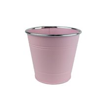 Květináč plechový K3008/1 - dia 14 × 12.6 cm