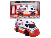 Auto SOS ambulance Sanitka v krabici 33 cm Světlo Zvuk