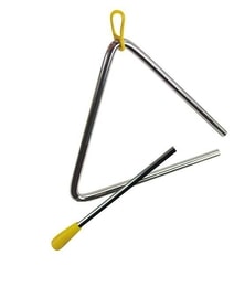 Triangl kovový hudební nástroj