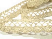 Bavlněná krajka šíře 18 mm paličkovaná METRÁŽ
