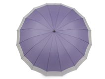 Velký rodinný deštník s dřevěnou rukojetí