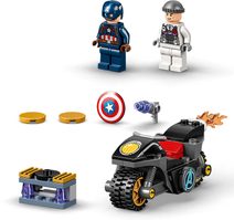 SUPER HEROES Captain America vs. Hydra 76189 STAVEBNICE
