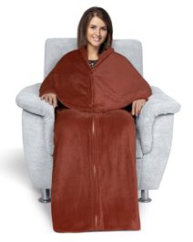 Korall televizní pytel 150x180 cm - 150x180 cm Hnědá