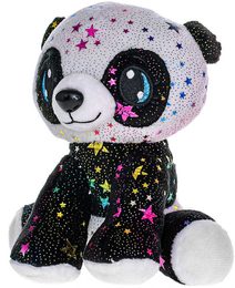 PLYŠ Panda Star Sparkle 16cm duhová třpytivá