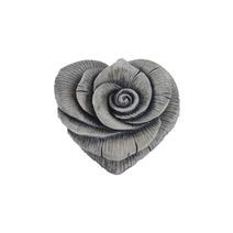 Dekorace na hrob srdce X6469/1 - 7,5 × 7 × 3 cm