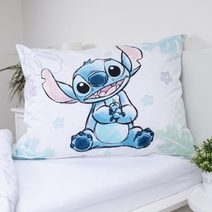 JERRY FABRICS Povlečení Lilo and Stitch Ohana White Bavlna, 140/200, 70/90 cm