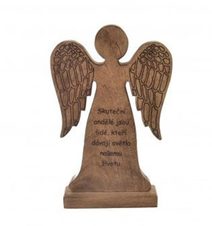 Anděl mango Skuteční andělé O0411 - 21x6x32 cm