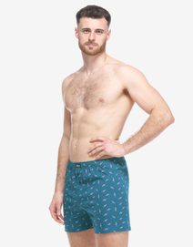 Pánské trenky volné, šité Plameňák 75217P