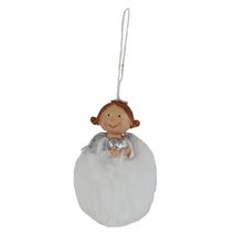 Anděl k zavěšení X5085 - 7,3 × 7,3 × 10 cm