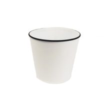 Plechový květináč K2901/1 - dia 11 x 10 cm