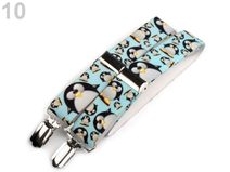 Dětské šle typ Y - délka 48 cm, šíře 2,5 cm