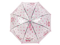 Dětský průhledný vystřelovací deštník kočka