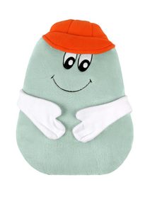 Tvarovaný polštářek Mintová,Bílá,Oranžová 50/187 36x48 cm