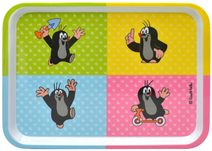 MORAVSKÁ ÚSTŘEDNA Tácek Krtek (Krteček) 28x20cm dětské nádobí