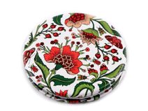 Zrcátko kosmetické květy