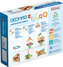 GEOMAG Glitter 35 dílků třpytivá Eko magnetická STAVEBNICE