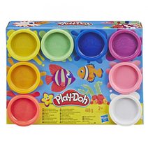 PLAY-DOH Modelína dětská set 8 kelímků neonové barvy