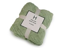 Deka plyšová, copánková 150x200 cm