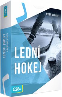 ALBI HRA Kvízy do kapsy karetní Lední hokej
