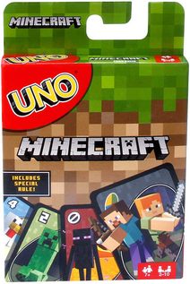 MATTEL HRA Uno karty Minecraft *SPOLEČENSKÉ HRY*