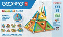 GEOMAG Classic Panels modrá 52 dílků Eko magnetická STAVEBNICE