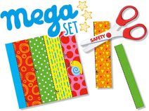 SES CREATIVE Vystřihování kreativní mega set s nůžkami v krabici