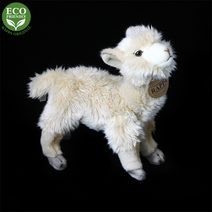 Plyšová lama Alpaka stojící 23 cm