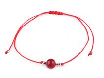 Náramek shamballa minerální korálek