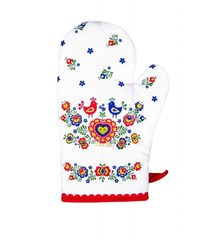 Kuchyňská chňapka Folklor červená 1 ks 18x28 cm
